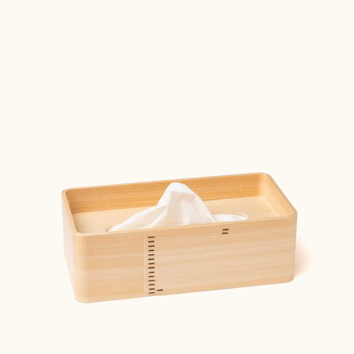 WOODEN TISSUE BOX– HANDMADE